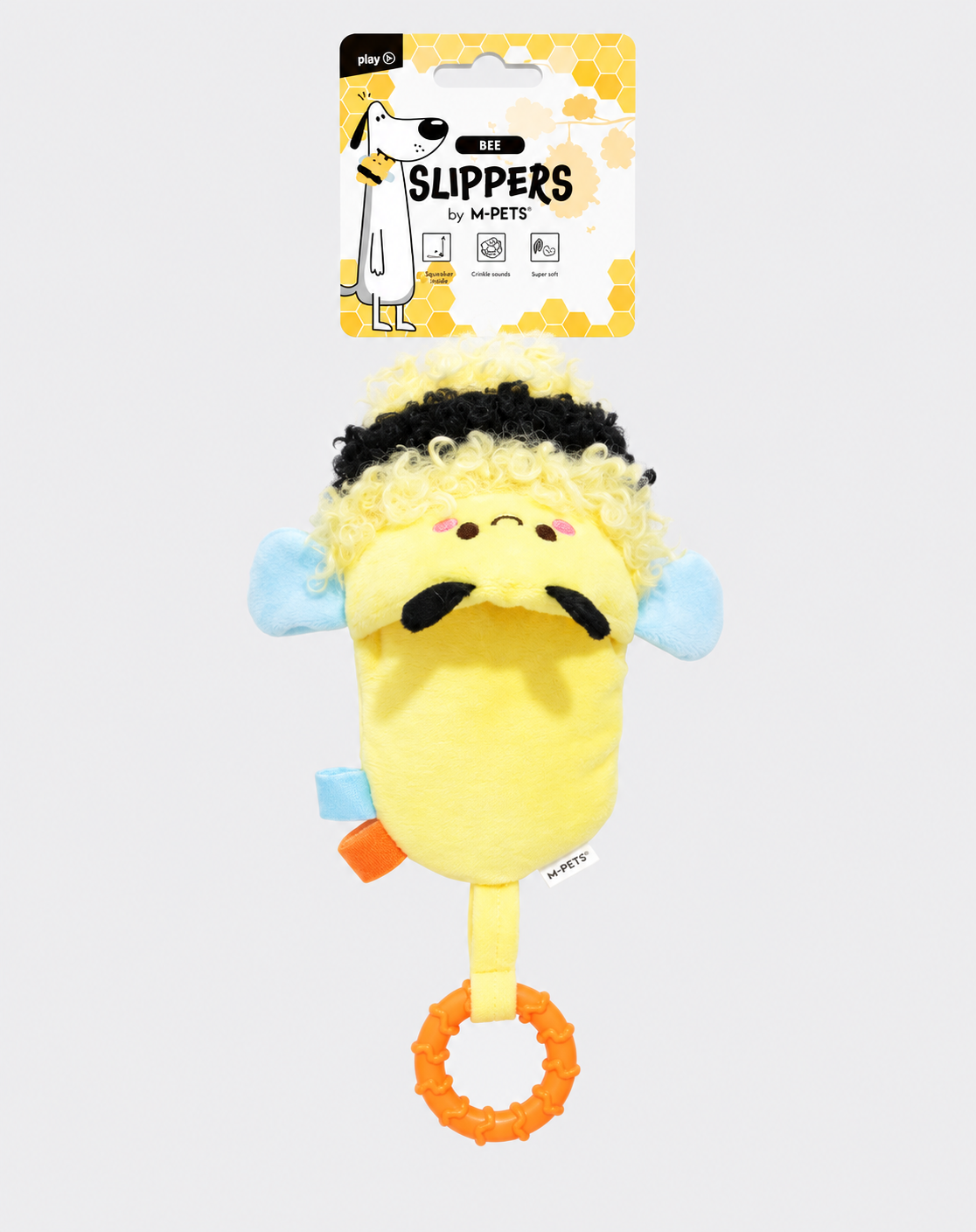 Slippers Dog toy Bee