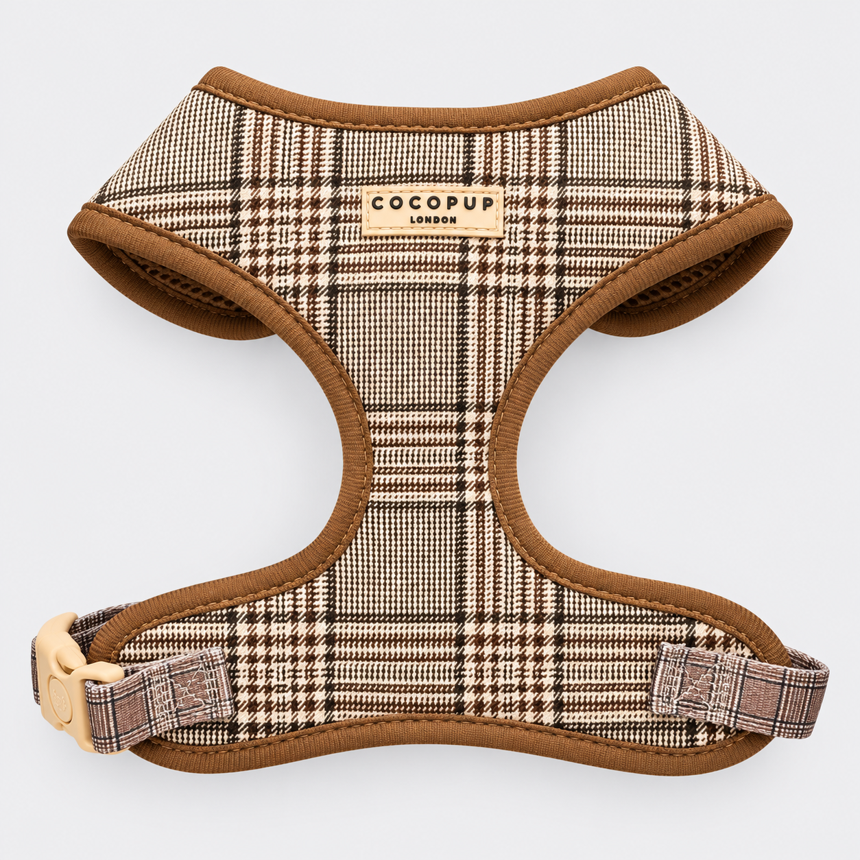 Pup Plaid Adjustable Neck HARNESS