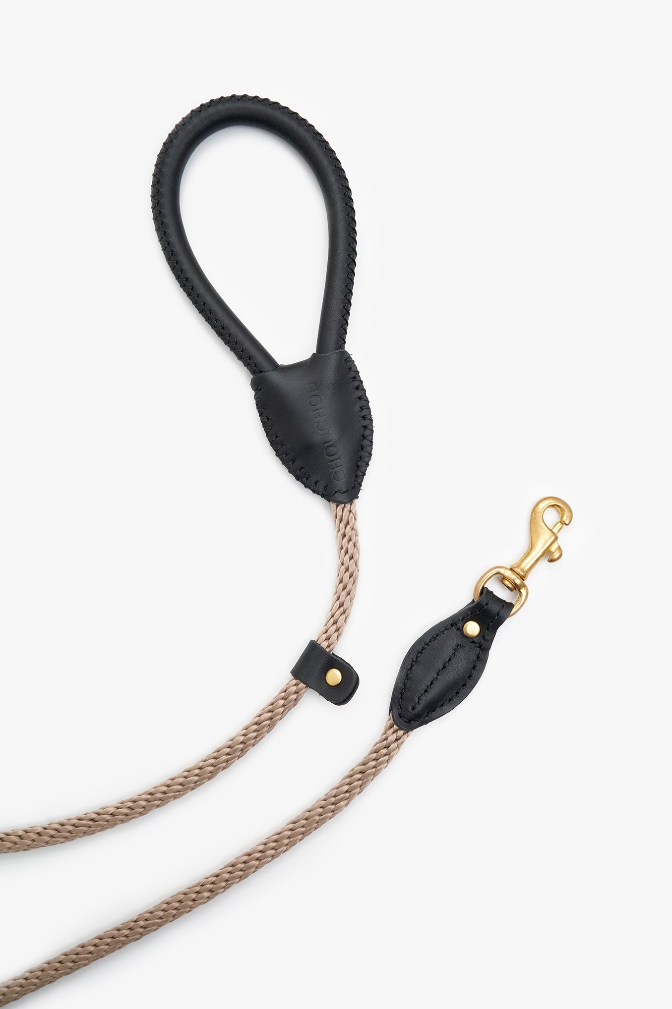 Leather Dog Leash – Classy Collection Black 2 m