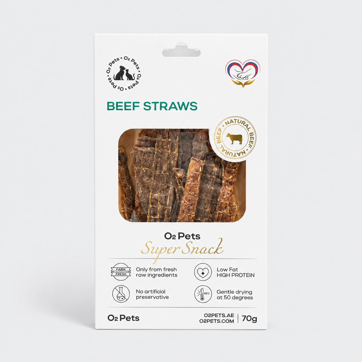 Beef Straws, 70g