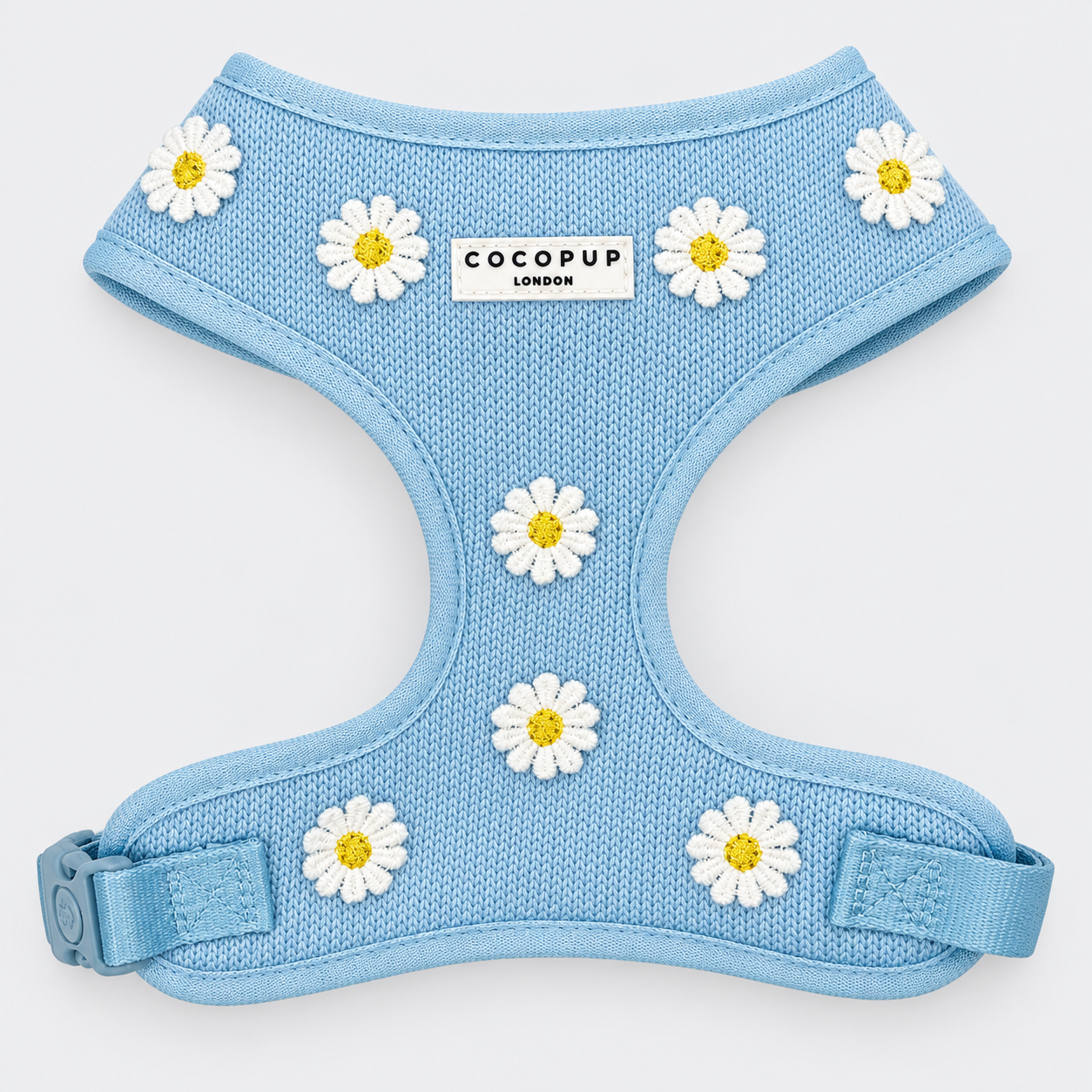 Blue Daisy Dream Adjustable Neck HARNESS