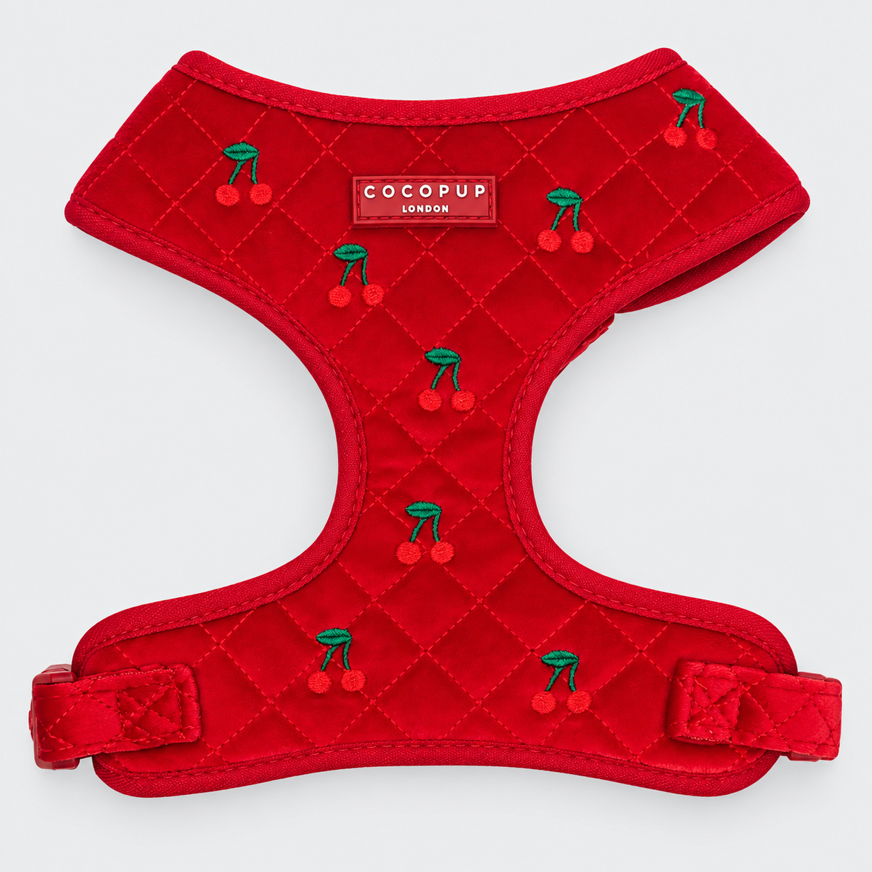 Cherry Velvet Crush Adjustable Neck HARNESS