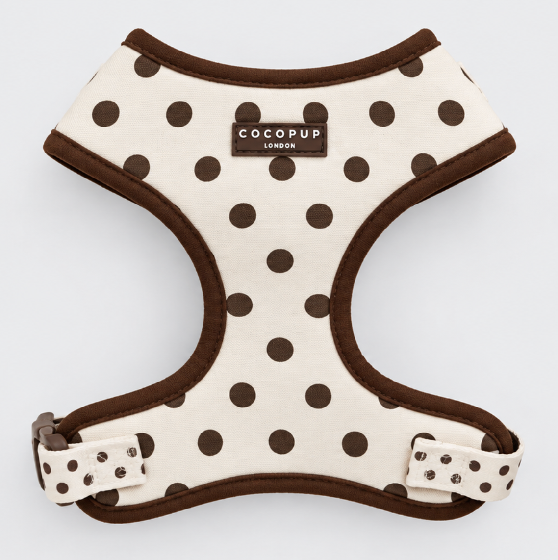 Tiramisu Polka Dot Adjustable Neck HARNESS