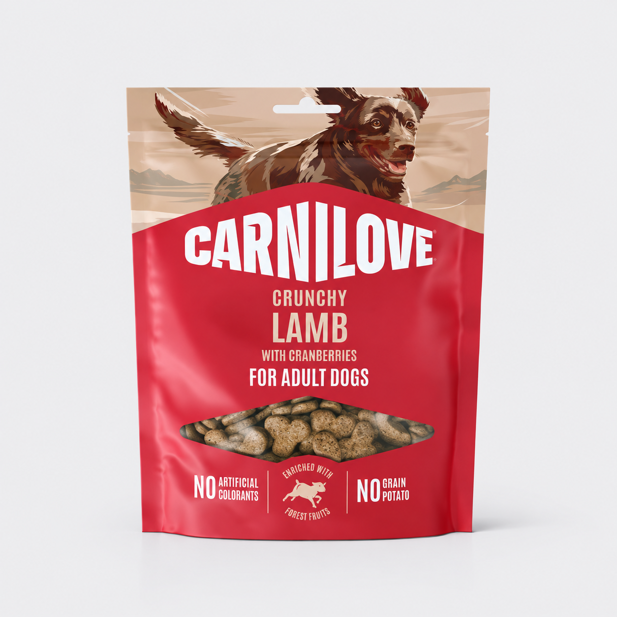 Carnilove Lamb with Cranberries Crunchy Snack for Dogs 200g