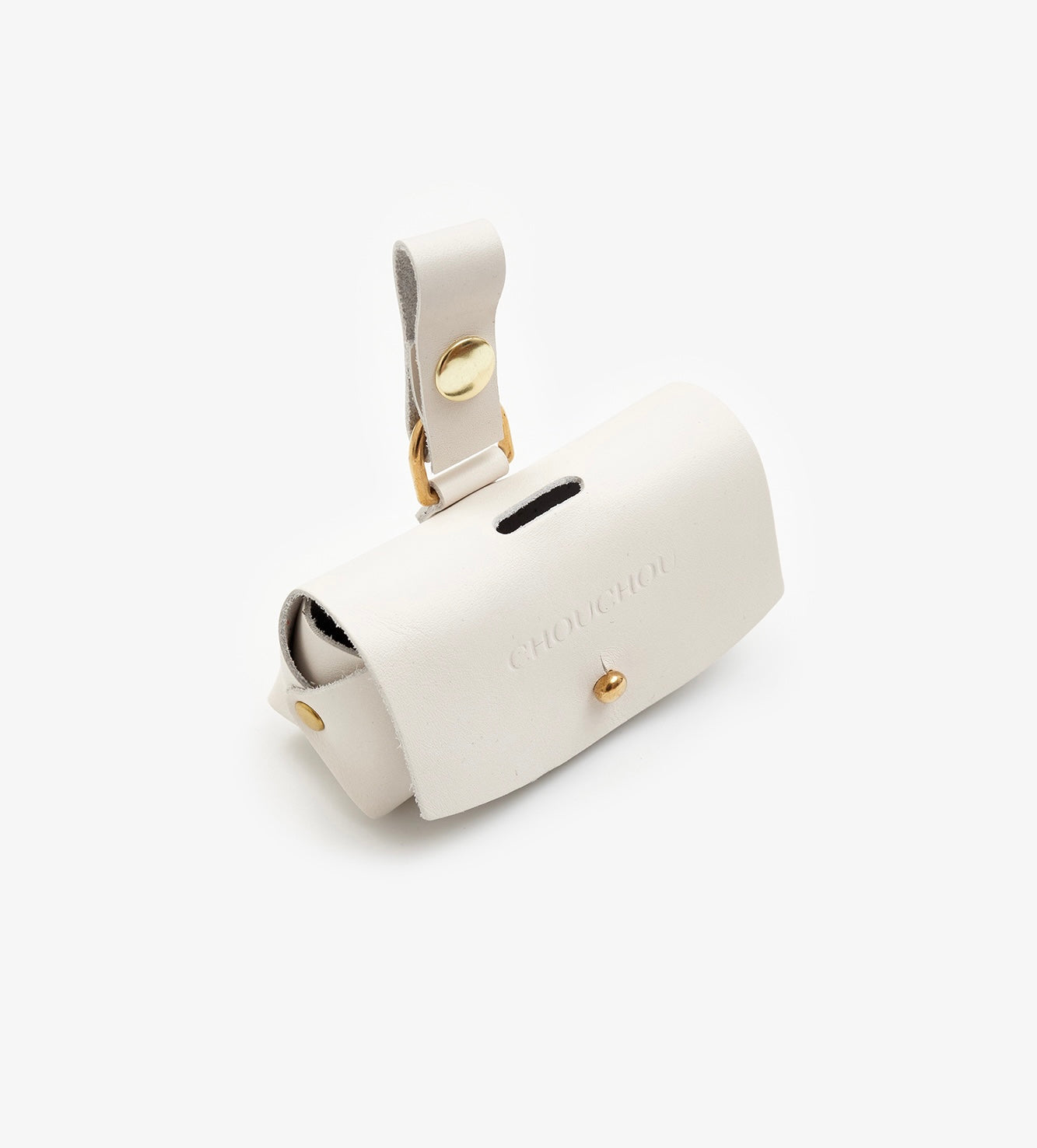 Leather Dog Poop Bag Holder – Classy Collection Milk