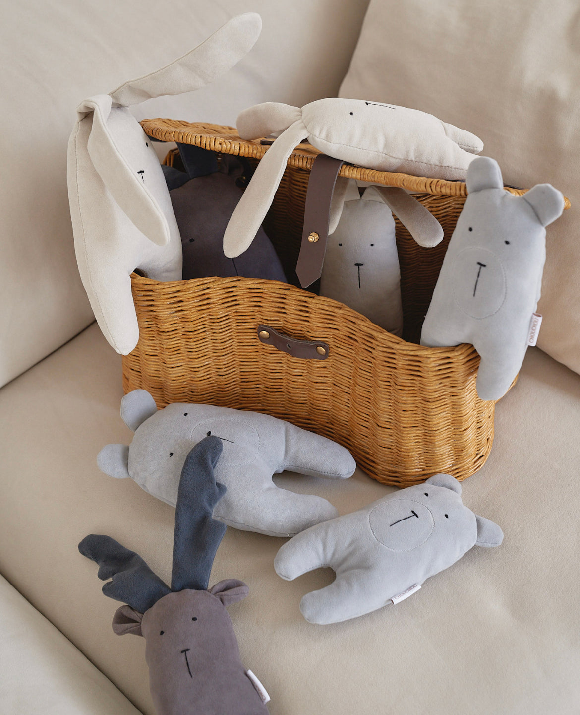 Soft Toy for Dogs "Forest Collection" Grey